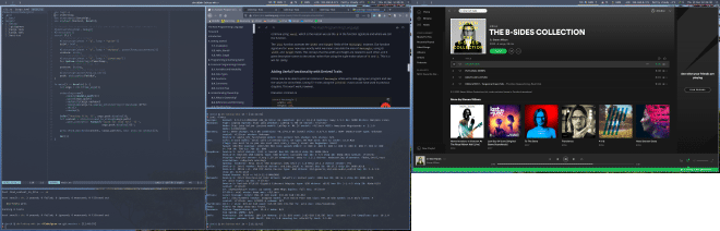 Screenshot of my desktop